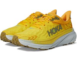 HOKA: Жёлтые кроссовки 