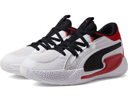 PUMA: Белые кроссовки Court Rider