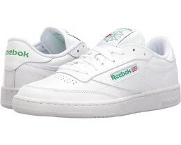 Reebok: Зелёные кроссовки  Club C 85