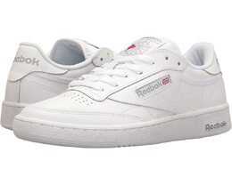 Reebok: Красные кроссовки  Club C 85