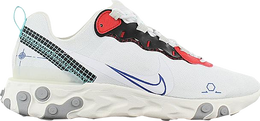 Nike: Белые кроссовки  React Element 55