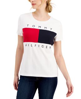 Tommy Hilfiger: Белая футболка 