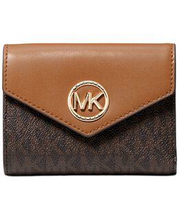 Michael Kors: Коричневый кошелёк 