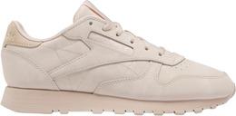 Reebok: Розовые кроссовки Classic Leather