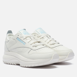 Женские кроссовки Reebok Classic Leather SP Extra бежевый, размер 37 EU gy7191