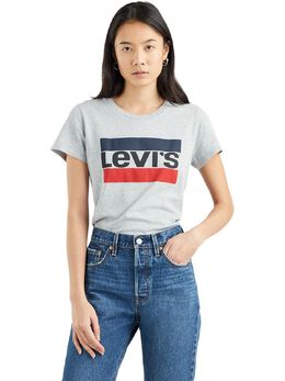 Levi's: Серая футболка 