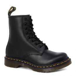 Dr. Martens: Чёрные ботинки 