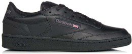 Reebok: Чёрные кеды  Club C 85