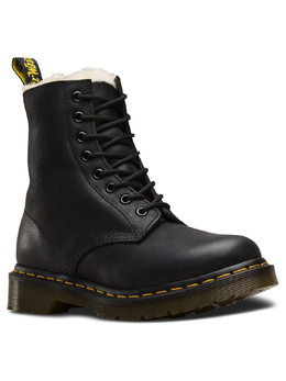 Dr. Martens: Чёрные ботинки 