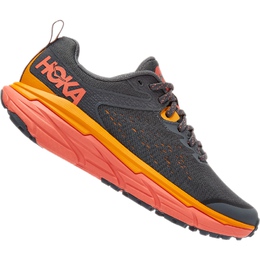 Hoka: Серые кроссовки 