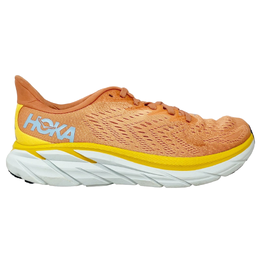 Hoka: Оранжевые кроссовки