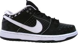 Nike: Чёрные кроссовки  Dunk Low Premium SB