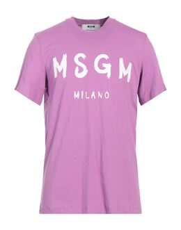 MSGM: Футболка с воротником 