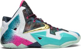 Nike: Многоцветные кроссовки  Lebron 11