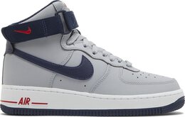 Nike: Серые кроссовки  Air Force 1 High