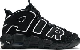 Nike: Чёрные кроссовки  Air More Uptempo