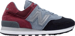 New Balance: Красные кроссовки  574