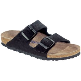 Birkenstock: Чёрные сандалии Arizona