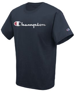 Champion: Синяя футболка 