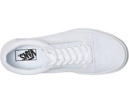 Vans: Белые кроссовки  Old Skool Stacked