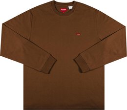 Supreme: Коричневый свитшот 