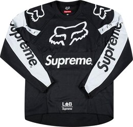 Supreme: Чёрная футболка  Fox Racing