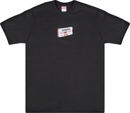 Supreme: Чёрная футболка 