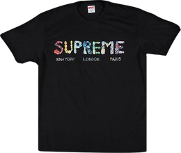 Supreme: Футболка со стразами 