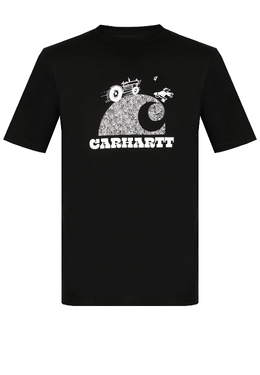 CARHARTT WIP: Чёрная футболка 