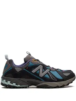 New Balance: Голубые кроссовки 