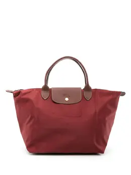 Longchamp: Тёмная сумка-шоппер Le Pliage Original