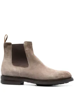 Santoni: Коричневые ботинки 