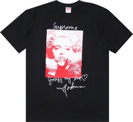 Supreme: Чёрная футболка  Madonna