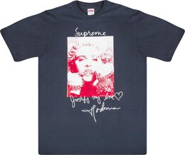 Supreme: Синяя футболка  Madonna