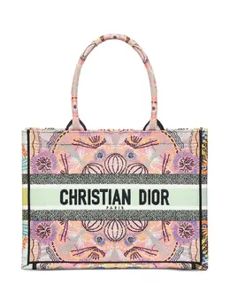 Christian Dior: Розовая сумка-шоппер