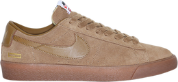 Nike: Золотые кроссовки  SB Blazer Low GT