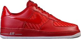 Nike: Красные кроссовки Air Force 1 Low