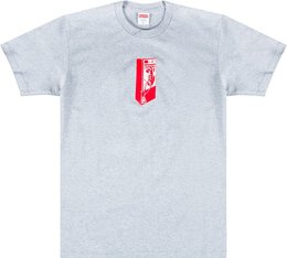 Supreme: Серая футболка 