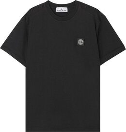 Stone Island: Чёрная футболка