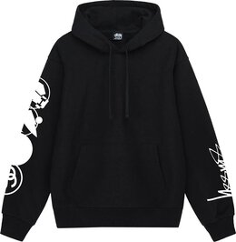 Stussy: Чёрная толстовка 