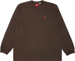 Supreme: Коричневый свитшот 