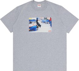 Supreme: Серая футболка 