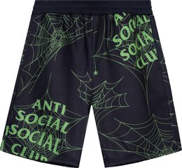 Anti Social Social Club: Тёмные шорты 