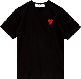 Comme Des Garçons Play: Короткая футболка  Heart