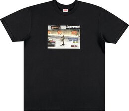 Supreme: Чёрная футболка  Thrasher