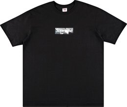 Supreme: Чёрная футболка  Box Logo