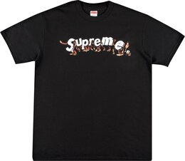 Supreme: Чёрная футболка  Apes