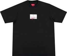 Supreme: Чёрная футболка 