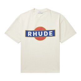 Rhude: Винтажная футболка 