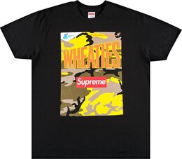 Supreme: Чёрная футболка  Wheaties